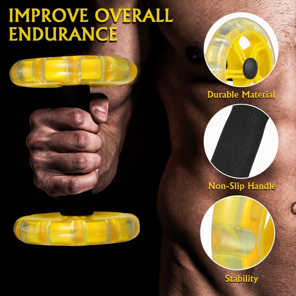 Ab Roller Wheel: Ab Wheel for Core Training, Exercise Abdominal Roller Hand W...
