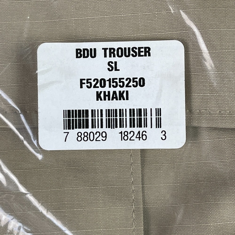 NEW BDU Propper Pants - Tan - Small Long