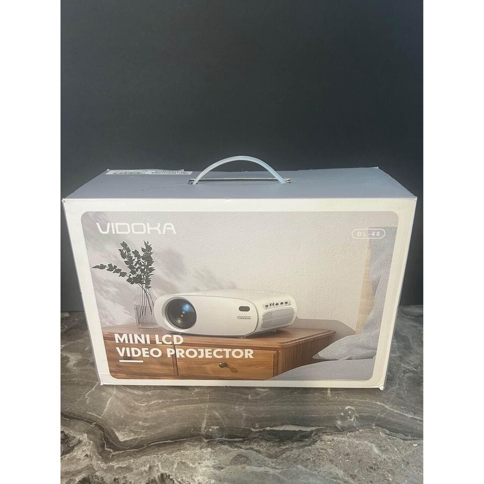 new sealed vidoka Bluetooth mini projector