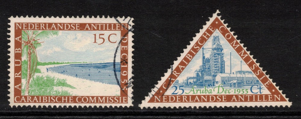 NETHERLANDS ANTILLES Scott 233-4 Used