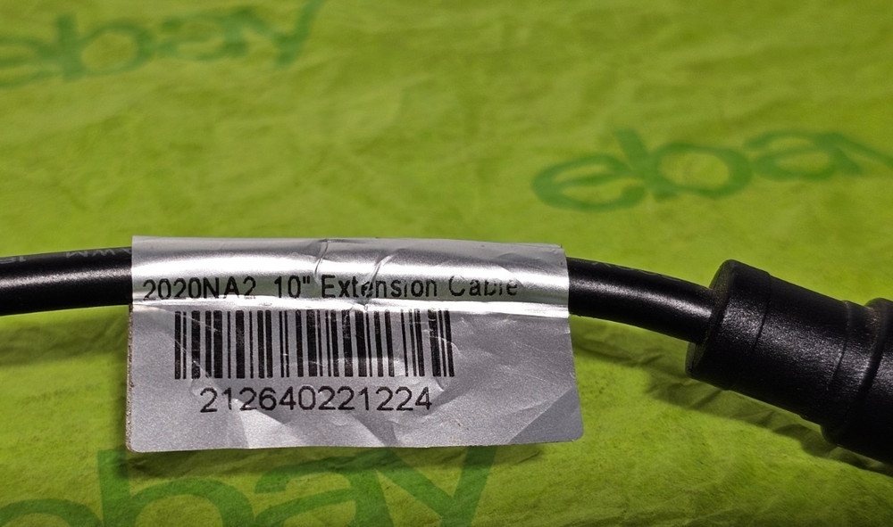 EXTENSION CABLE 2020NA2 10"