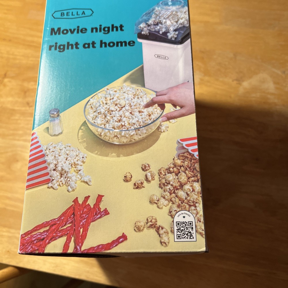Bella Hot Air Popcorn Maker Unopened