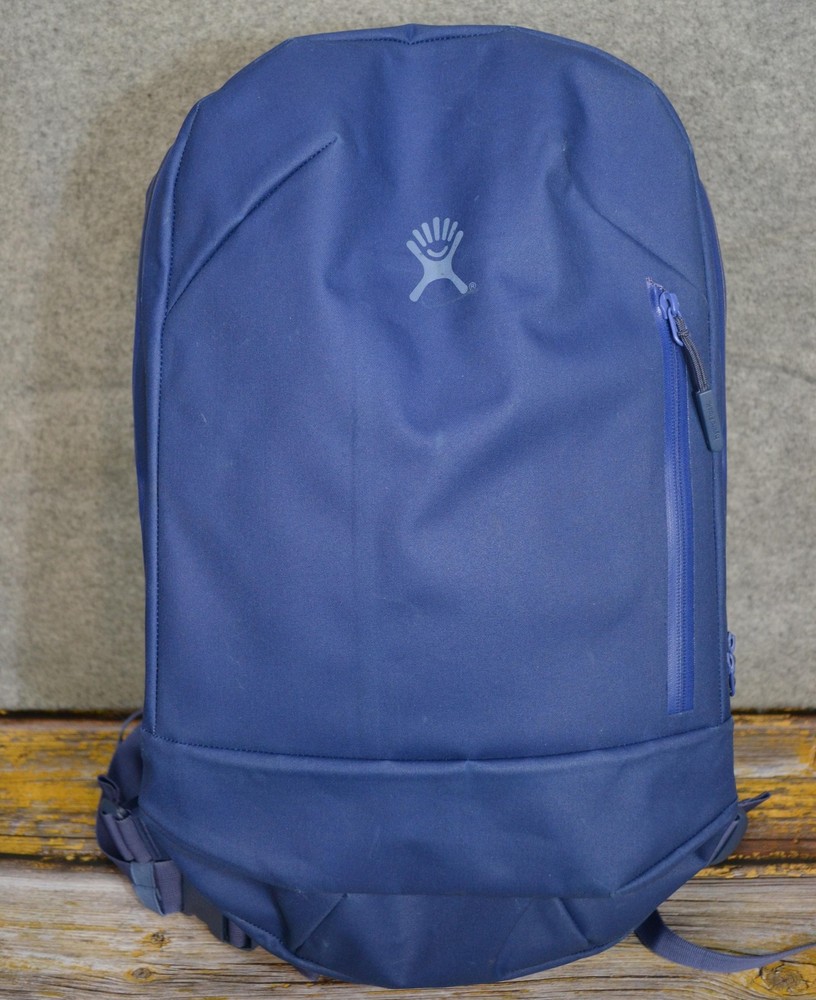 Hydro Flask 30L Backpack Large Blue Hiking Hydration Pack Zip Waterproof 143123