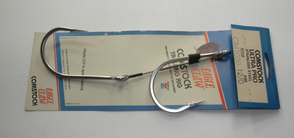 Eagle Claw CM1030 #12/0 Comstock Cable Baiter Rig