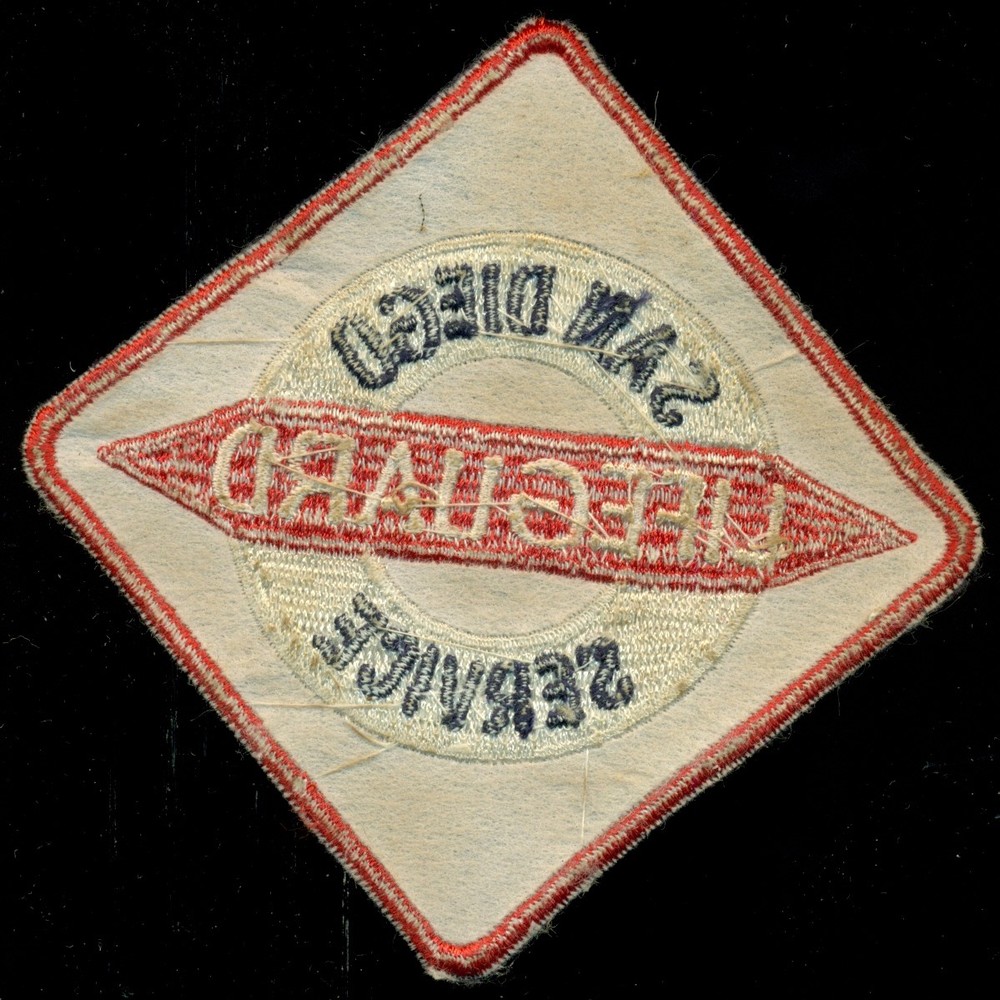 San Diego California Lifeguard Patch S-3