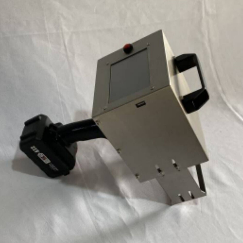Portable Metal VIN Code Engraving Printer Touch Screen Dot Peen Marking Machine