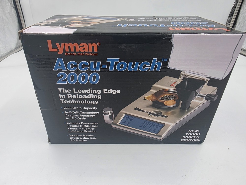 Lyman Accu-Touch 2000 Electronic Scale 115/230V Touch Screen Controls