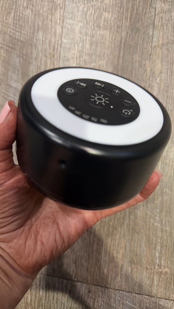 SleepBox White Noise Machine with Night Light