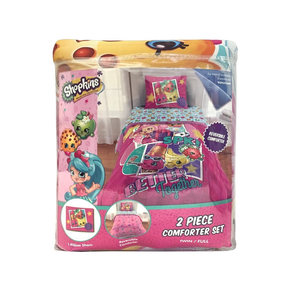 Shopkins "Better Together" Twin/Full Comforter Set