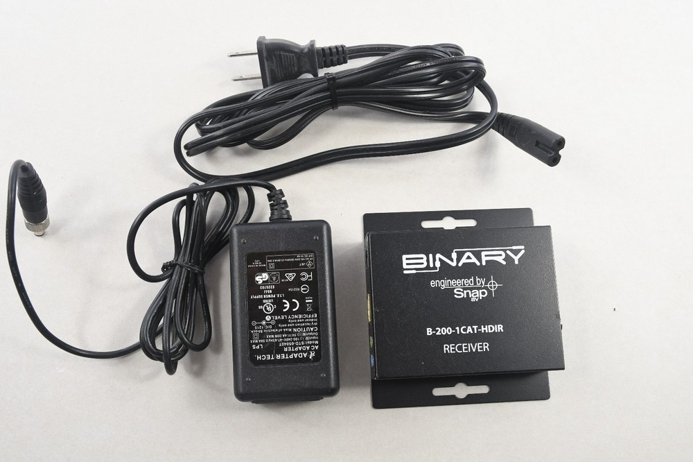 Binary B-200-1Cat-HDIR RECEIVER with Power Supply