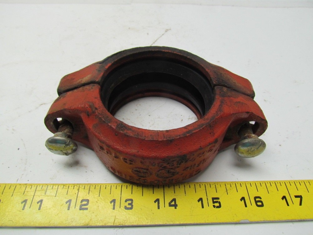 Central Sprink 705 Pipe coupling 2-1/2"fire sprinkler w/ gaskets