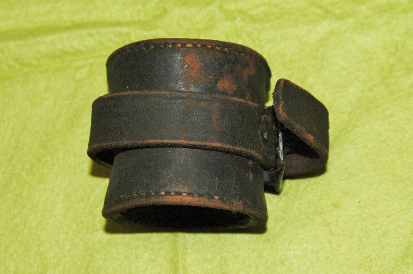 Civil War U.S. Cavalry Leather Carbine Socket