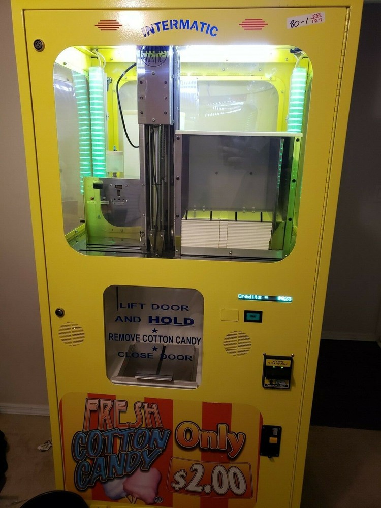 Intermatic Cotton Candy Vending Machine vendever Great Condition