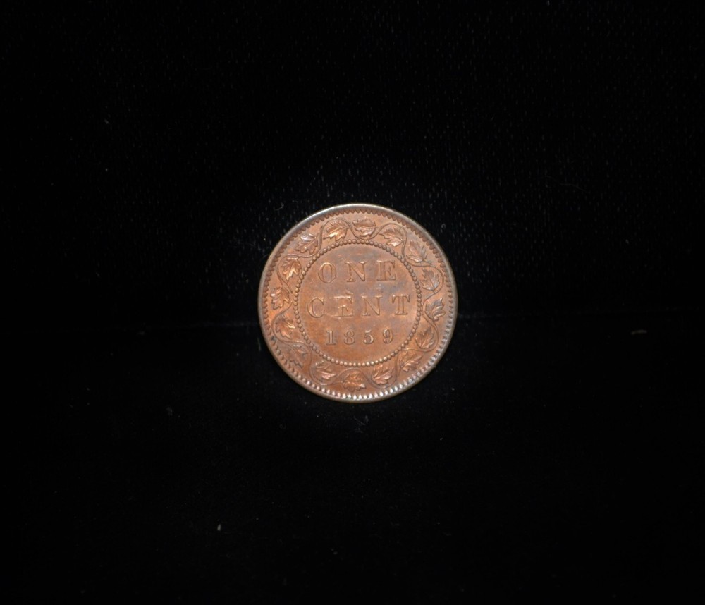 1859 Canada 1C KM 1 #CR10338