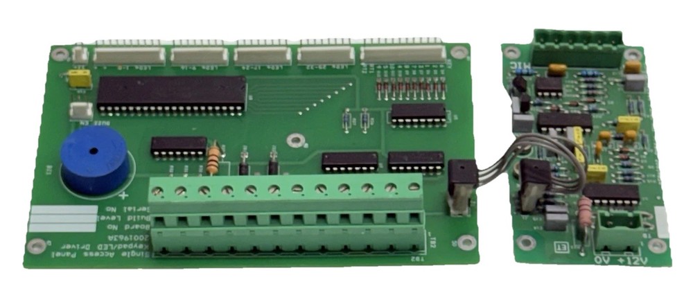 Single Access Panel Keypad Single Access Panel Mic Preamp 2001962A