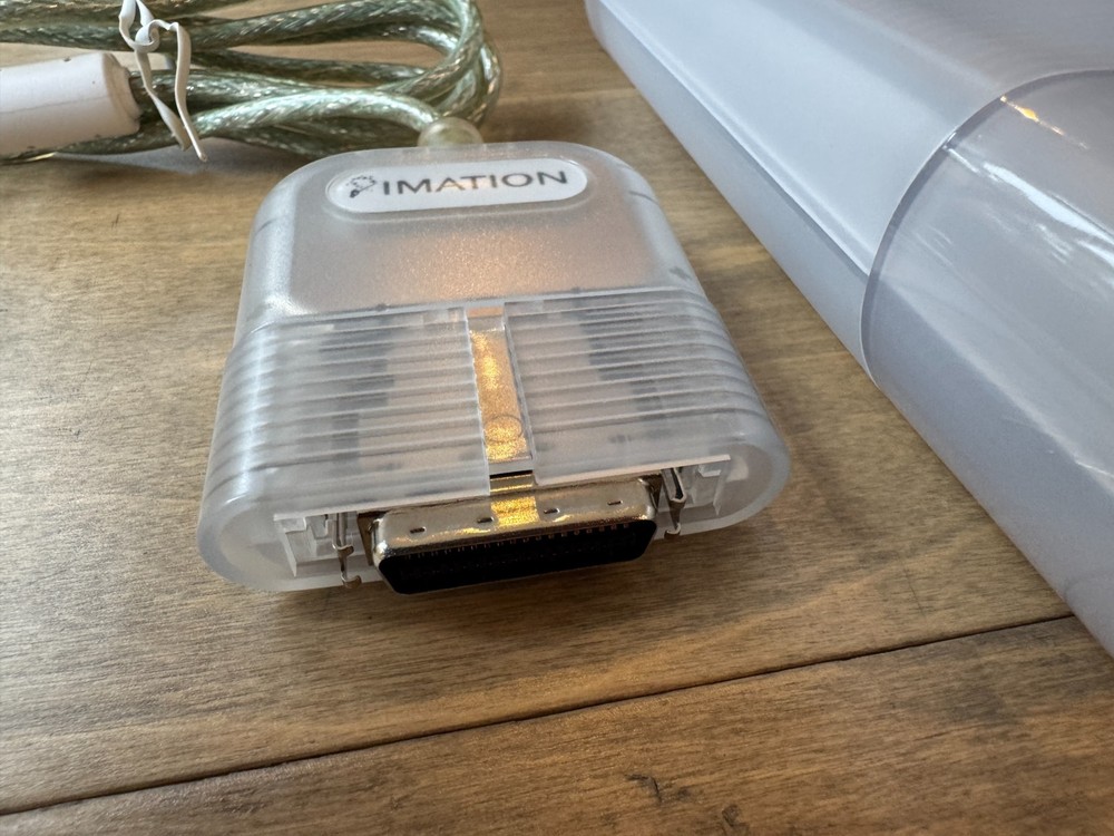 Imation SD-USB-M2 External SuperDisk USB Floppy Disk Drive Macintosh (No Power)