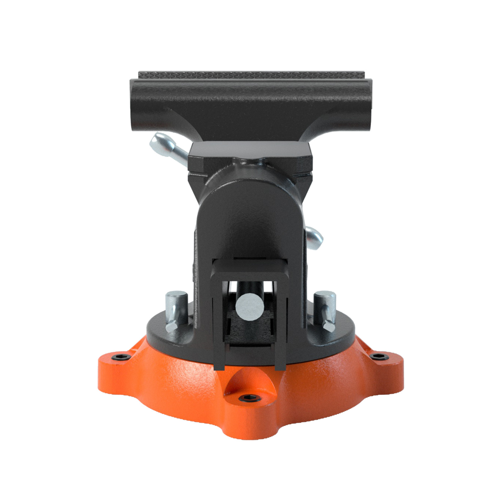 VEVOR 6" Bench Vise w/ Anvil 360°Swivel Locking Base Heavy Duty Ductile Iron