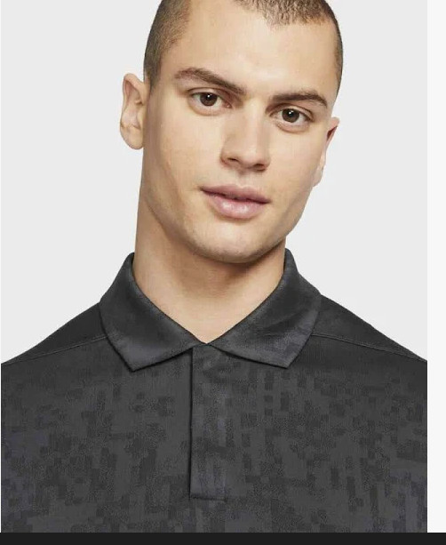 Nike Dri-Fit Mens Tiger Woods ADV Digital Camo Polo Various Sizes CU9528 010