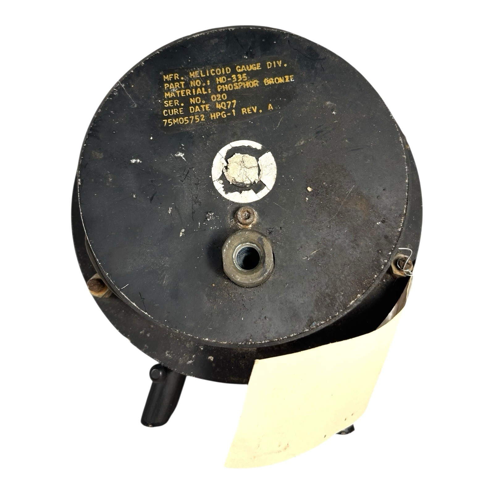 Vintage Genuine NASA Saturn V ACCO Pressure Gauge