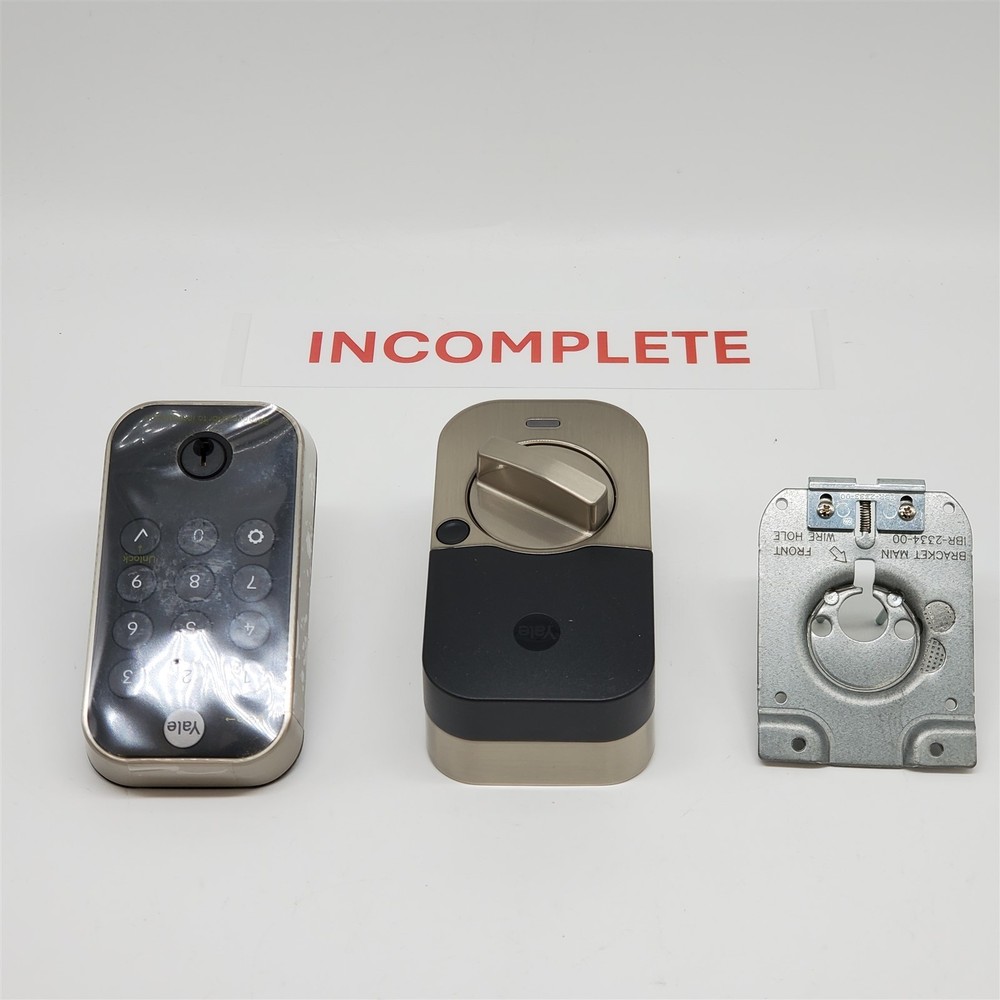 Yale Assure Lock 2 Touch Deadbolt, Satin Nickel Keyed Smart Entry Lock *READ*