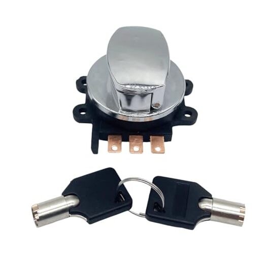 Ignition Switch Lock with 2*Keys Compatible with Harley-Davidson Road King