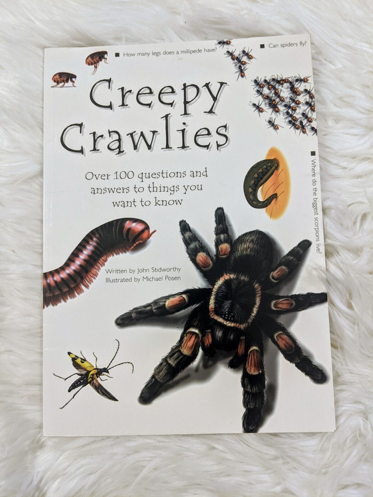 Insect Bug Books With Plastic Bugs