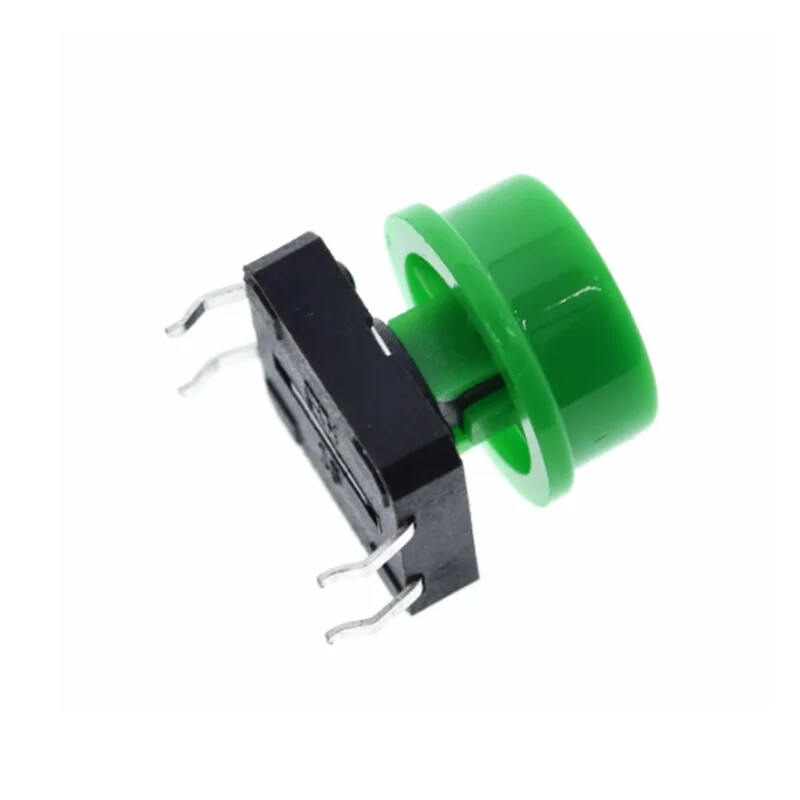 25pcs Tactile Push Button Switch Momentary Micro switch button + 25pcs Tact Caps