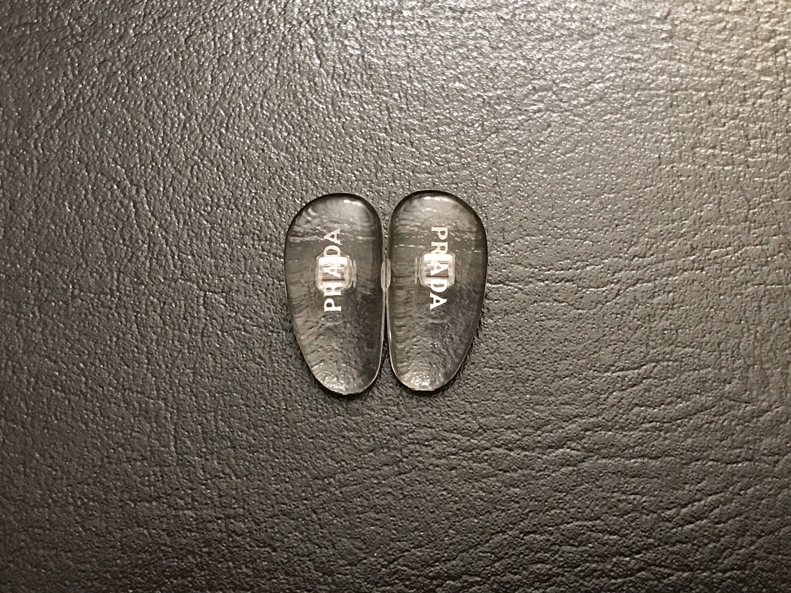 Replacement 15mm Nose Pads for PRADA Eyeglasses/Sunglasses W/ Screws Silver