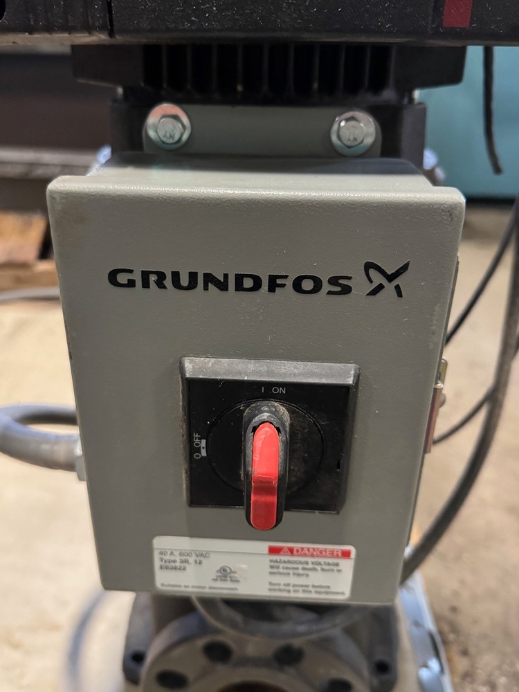 (2) GRUNDFOS 5 HP Vertical Pumps