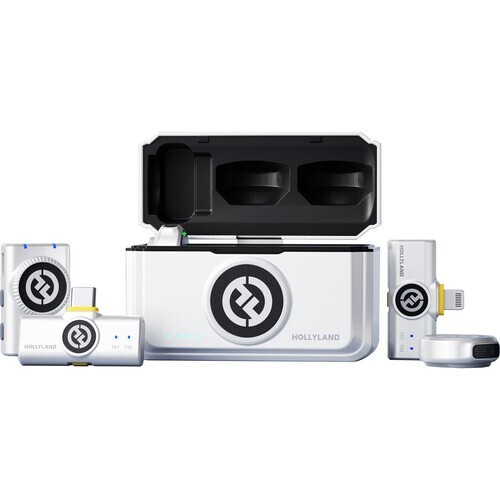 Hollyland Lark M2 Wireless Lavalier Microphone for iPhone/Android/Camera/PC