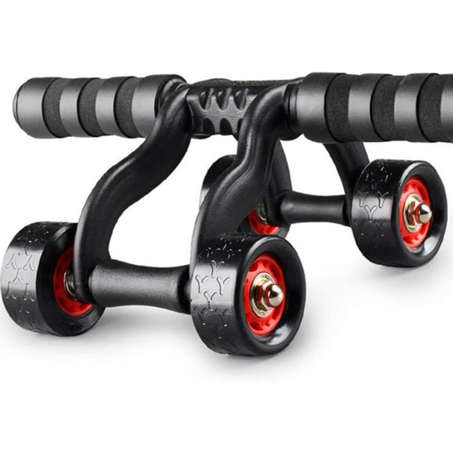 4-Wheel Ab Roller Abdominal Exercise Roller, Core Workout Trainer, Sport Fitness