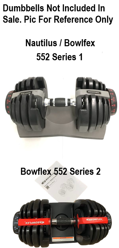 USED SERIES 2 ONLY Bowflex SelectTech 552 Dumbbells Replacement Plate Weight