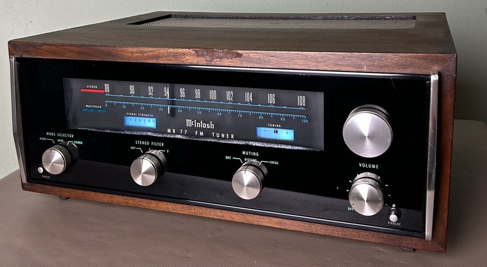 MCINTOSH MR 77 STEREO TUNER NICE