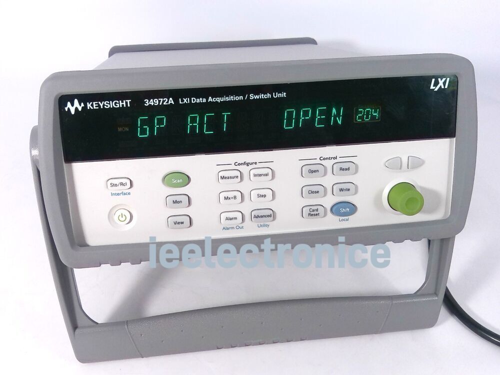 Agilent/Keysight 34970A Data Acquisition Logger Switch Unit (No Module)