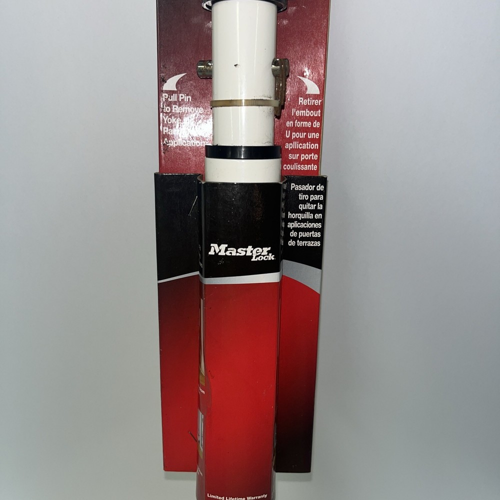 MASTERLOCK Dual Function Door Security Bar NEW