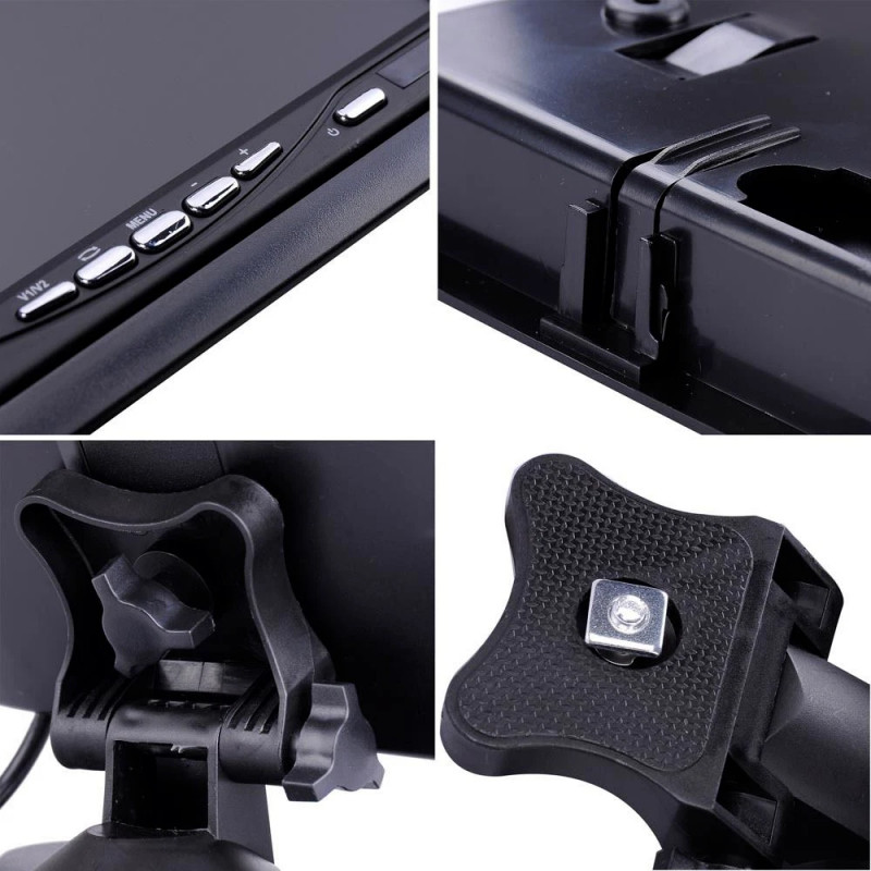 4PIN Reversing Camera 7" 2-Way Display for Trucks RVs