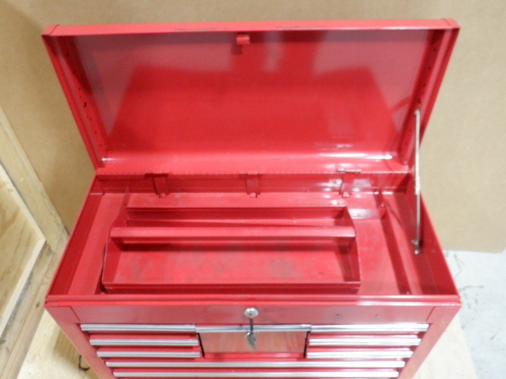 WESTWARD 10 DRAWER TOOLBOX WITH LOCK