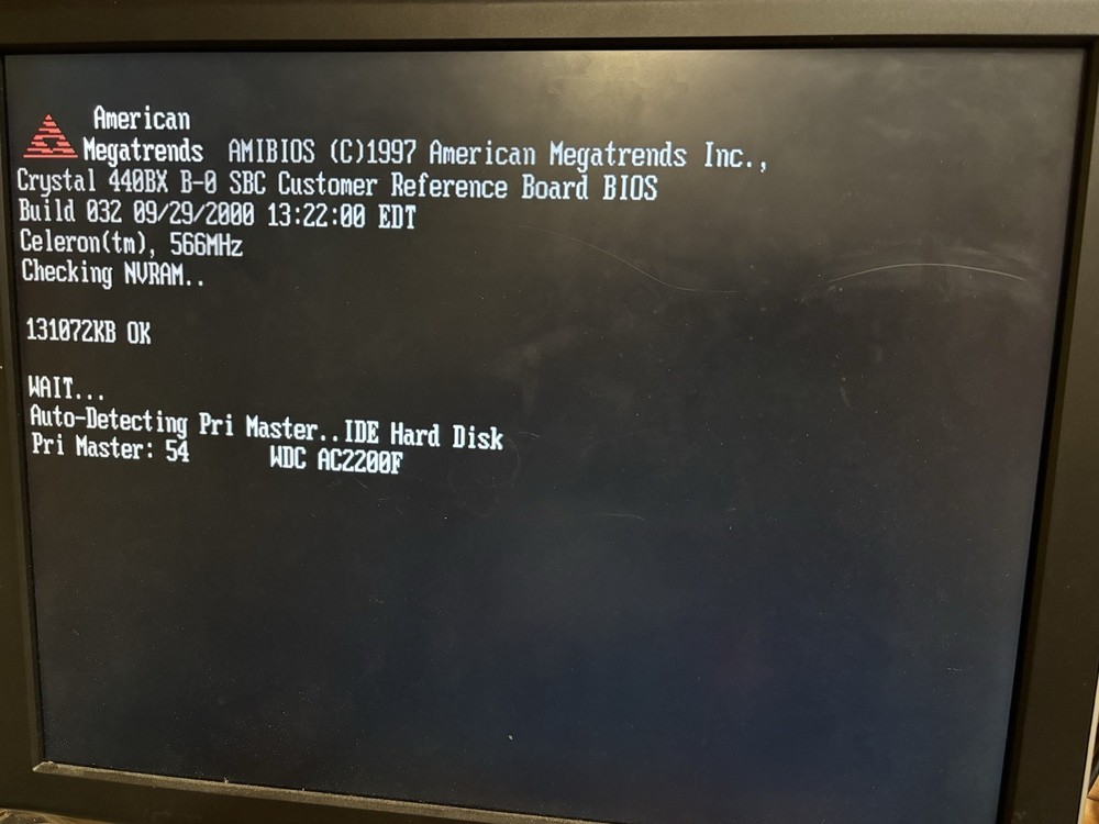 Crystal Celeron 566Mhz 128MB Single Board Computer