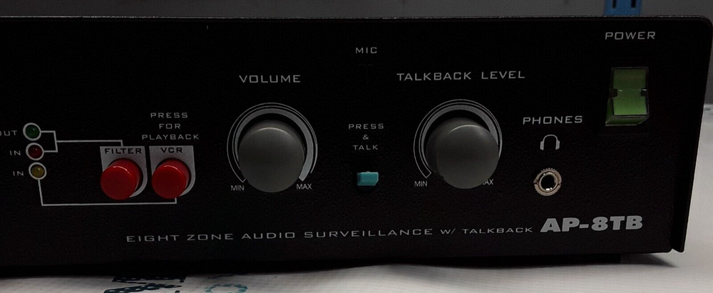 AP-8TB - LOUROE ELECTRONICS- TALK BACK BASE STATION - N.O.B