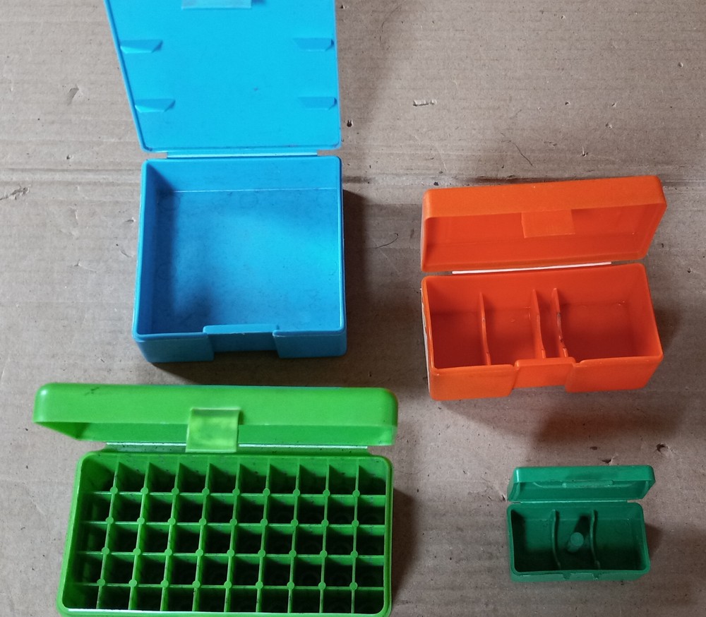 Lot of 11 Misc. Empty Boxes, (boxes are empty) - Used