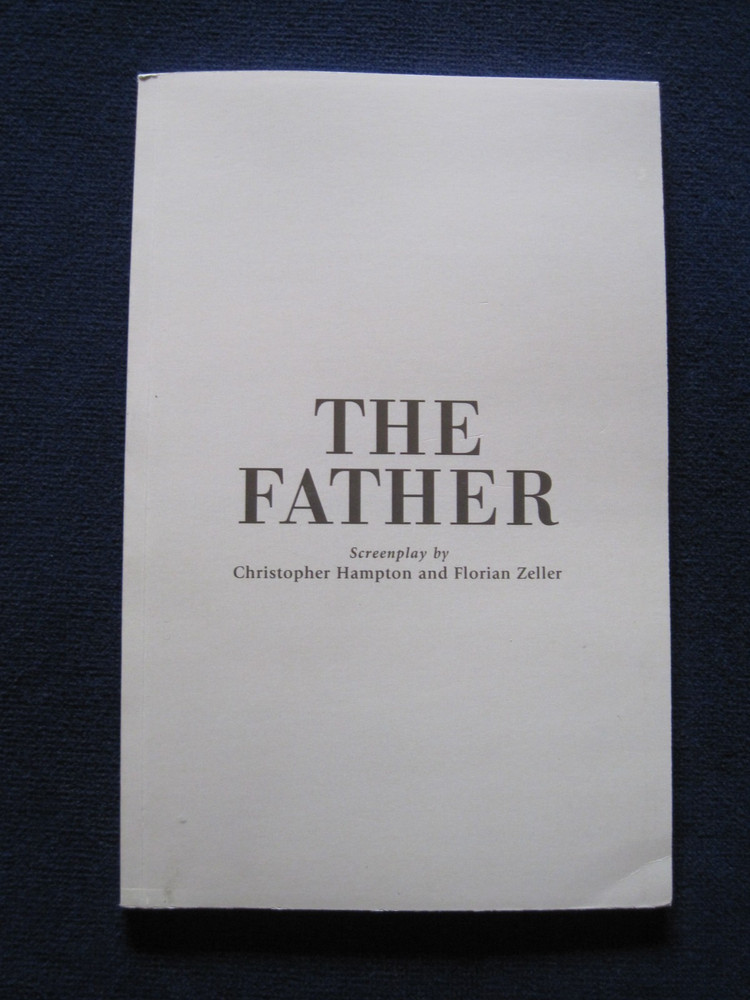 ORIGINAL SCRIPT - THE FATHER - OSCAR CONSIDERATION - 1st Ed in Book Form