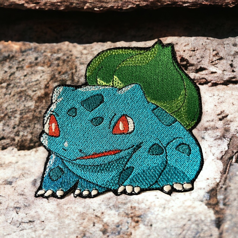 Bulbasaur Patch/ 4.57" X 4.84"