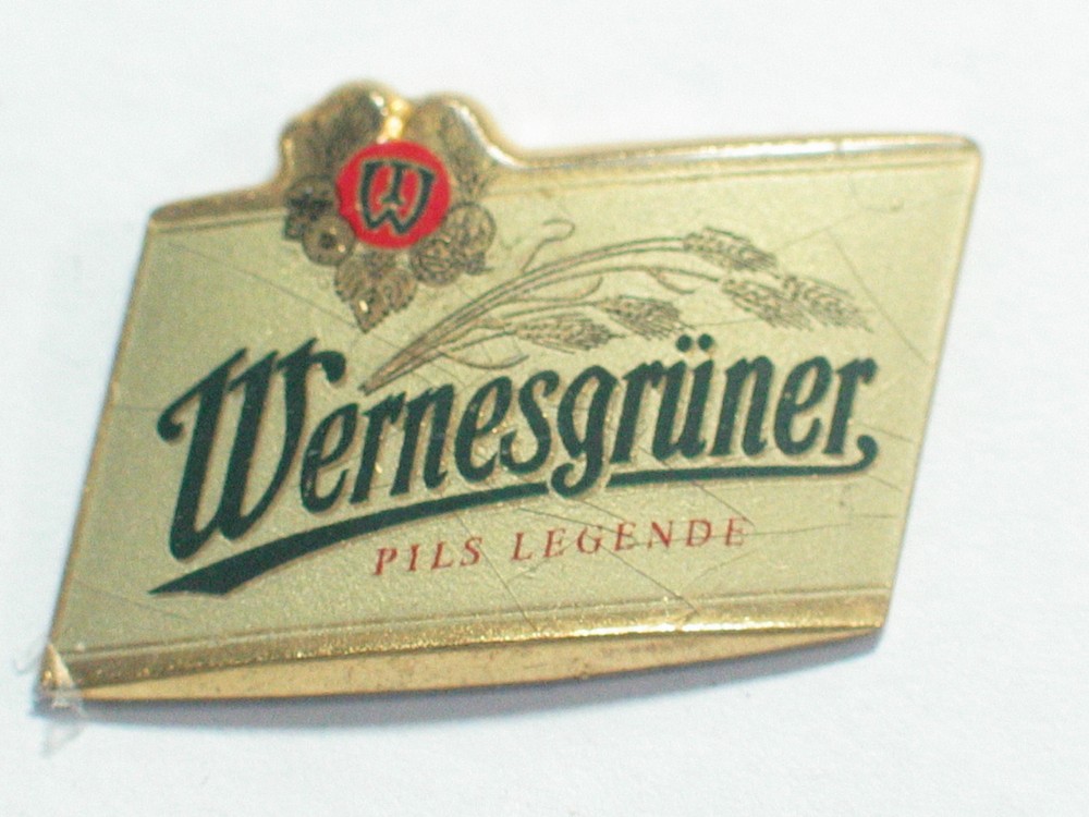Wernesgruner Pils German Beer Pin