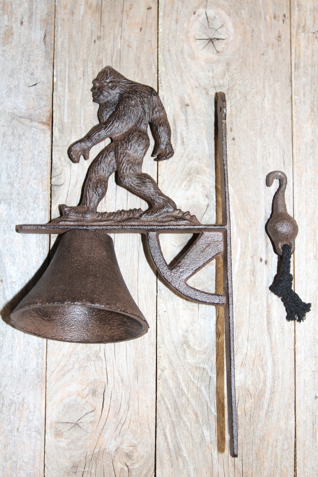1-Big Foot Outdoor Bell, Folklore,Woods Decor,FOLKLORE, MYTHOLOGY B-97