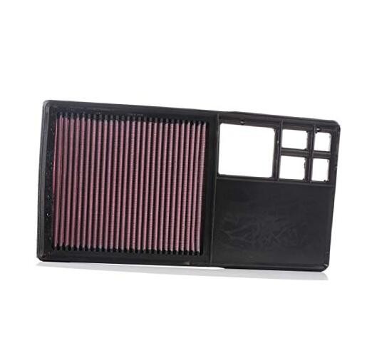 Engine Air Filter: Reusable, Clean Every 75,000 Miles, Washable, Replacement