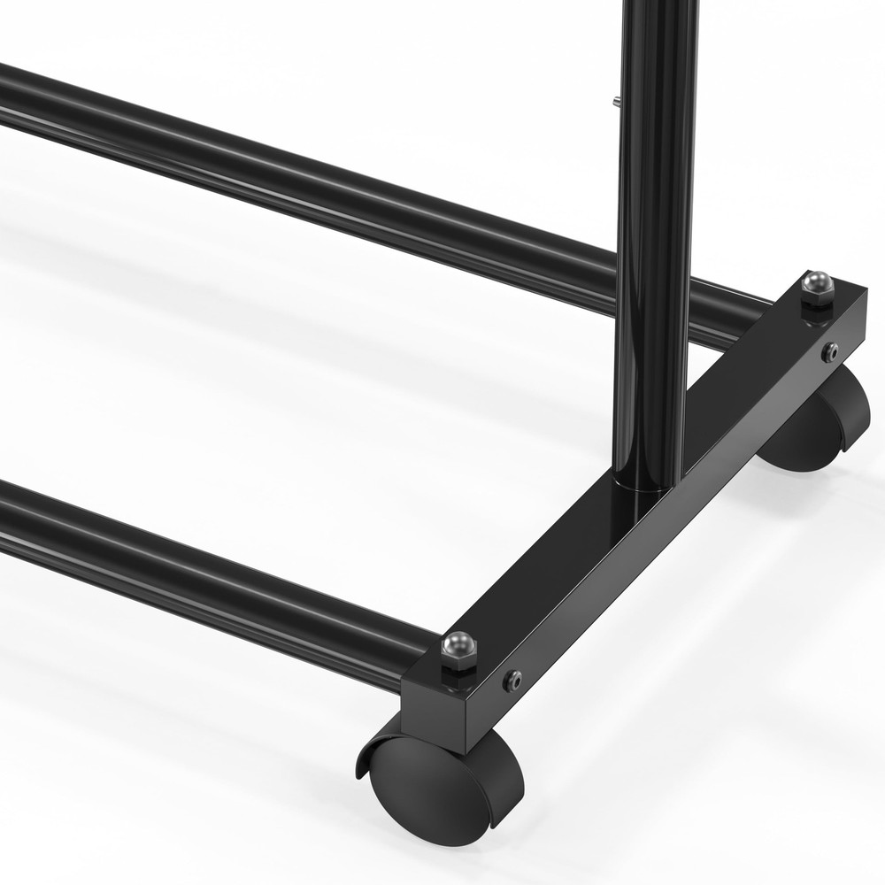 Standard Rod Garment Rack, Black