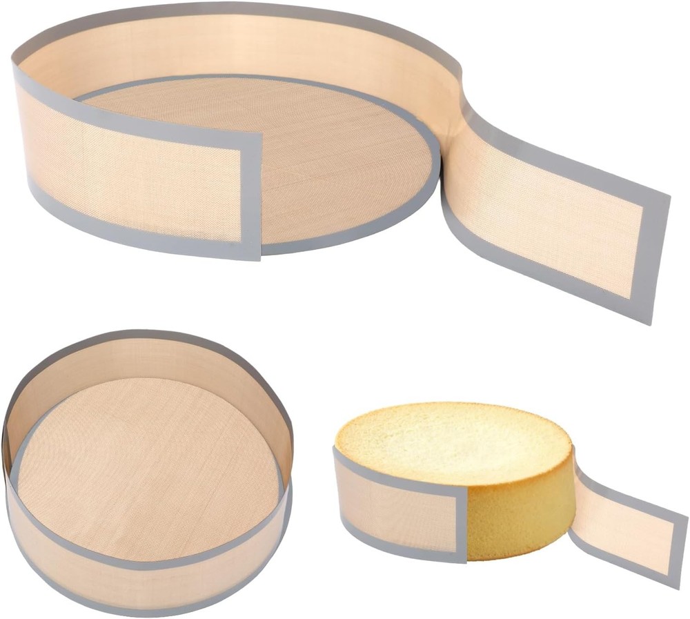 Non Sick Round Silicone Mat, Silicone Baking Mat for Springform Pan