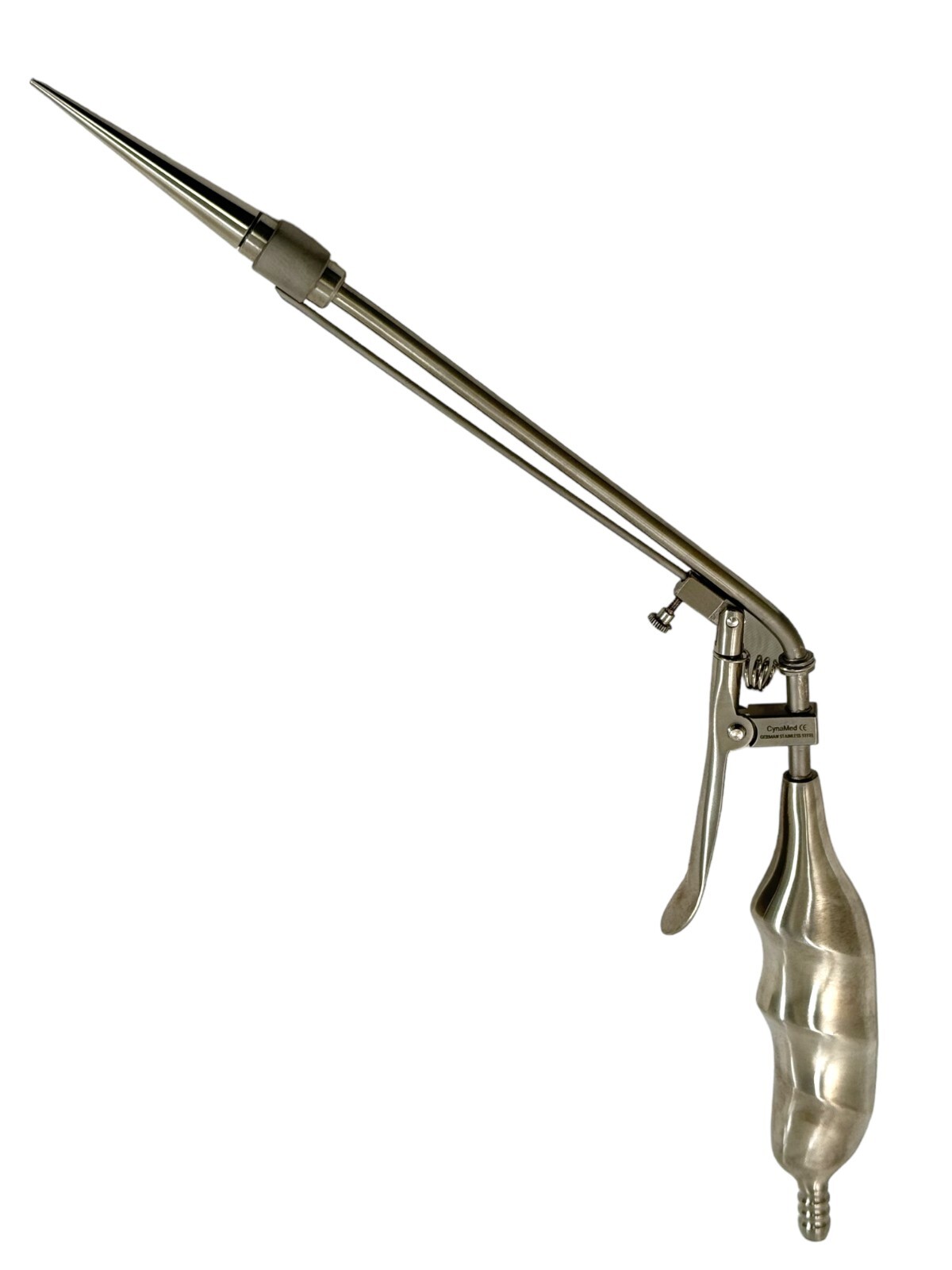 Hemorrhoidal Ligator Suctioning Instrument + Loading Cone - STR- Stainless Steel