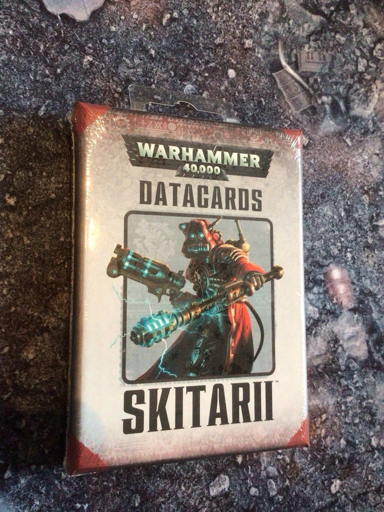 Warhammer 40k Skitarii Datacards as shown.