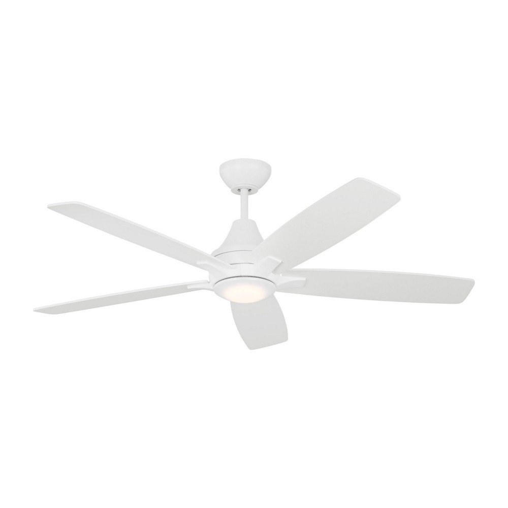Generation Lighting Lowden 52" Damp Location - White 1-Light